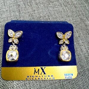 MX Signature Collection CZ Stones in Rhodium Plated Setting,Lasting Fini…